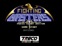 Fighting Masters sur Sega Megadrive
